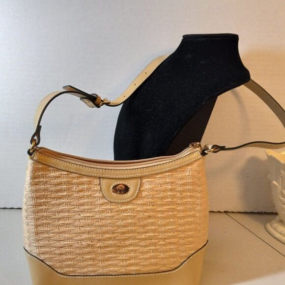 Etienne Atigner Woven Design Shoulder bag Cottagecore Granny Chic Grandmacore - Picture 1 of 9